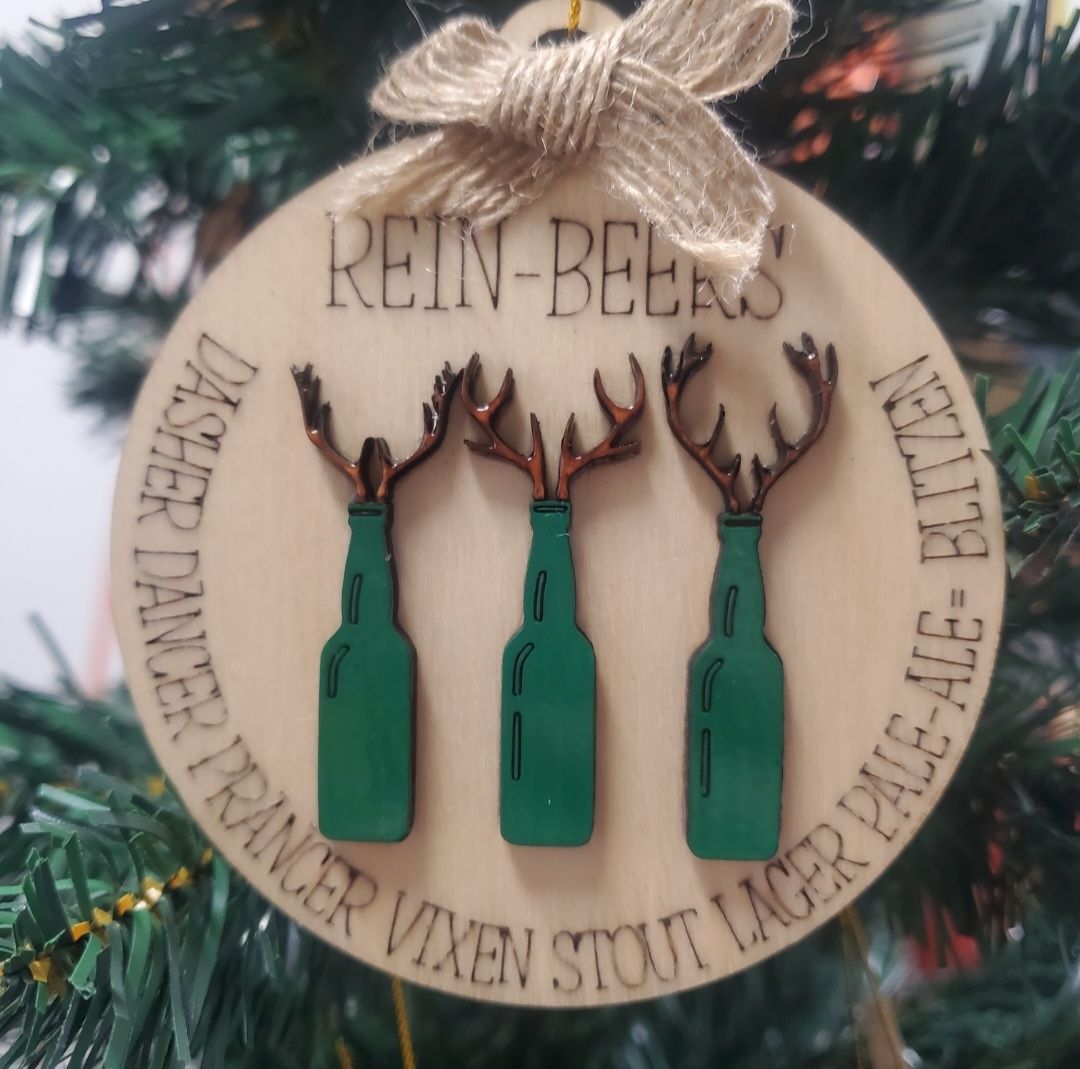 Rein-Beers Ornament