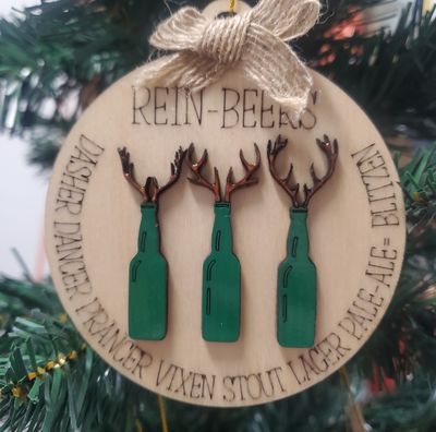 Rein-Beers Ornament