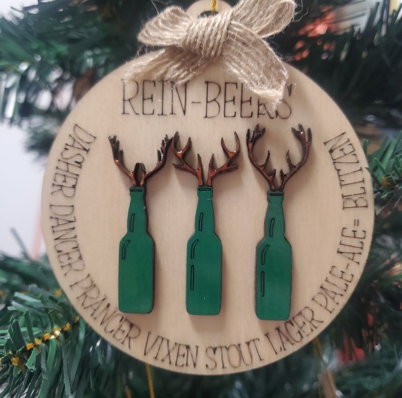 Rein-Beers Ornament
