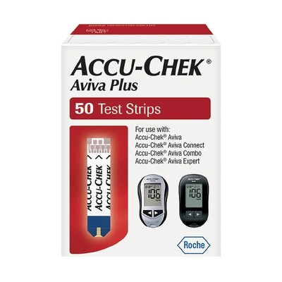 Accu-Chek Aviva Plus Test Strips (50 ct.)