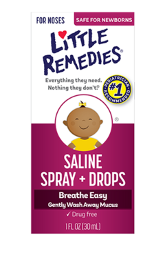 Little Remedies Saline Spray + Drops