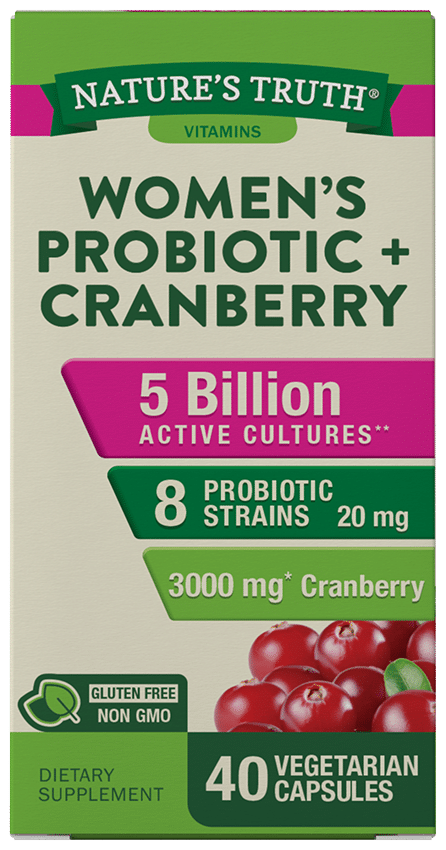 Nature's Truth Women's Probiotic + Cranberry