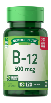 Nature's Truth Vitamin B-12 500 MCG