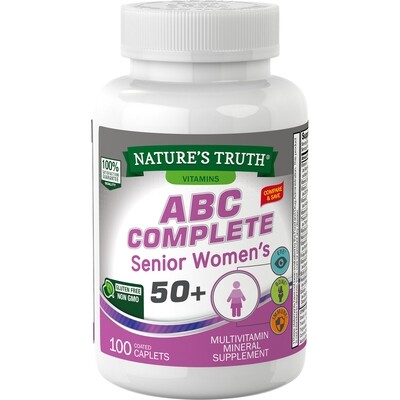 Nature's Truth ABC Complete Senior Women's Multivitamin