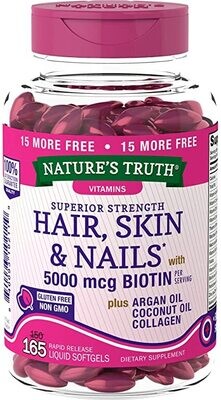 Nature's Truth Hair, Skin, & Nails (5,000 mcg Biotin)