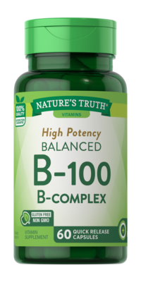 Nature's Truth Balanced B-100 B-Complex (High Potency)