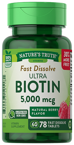 Nature's Truth Ultra Biotin 5,000 MCG (Fast Dissolve)