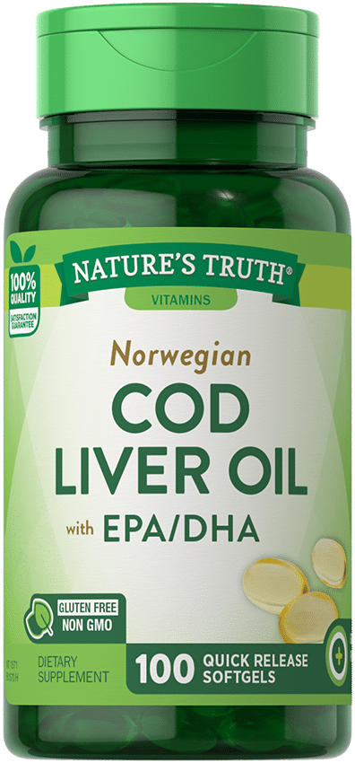 Nature's Truth Norwegian Cod Liver Oil With EPA/DHA