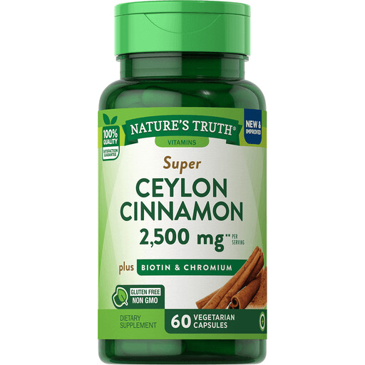 Nature's Truth Super Ceylon Cinnamon 2,500 MG
