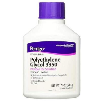 Polyethylene Glycol 3350 Powder Laxative