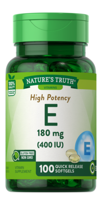 Nature's Truth High Potency Vitamin E 180 MG (400 IU)