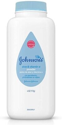 Johnson's Aloe & Vitamin E Baby Powder, 4 oz