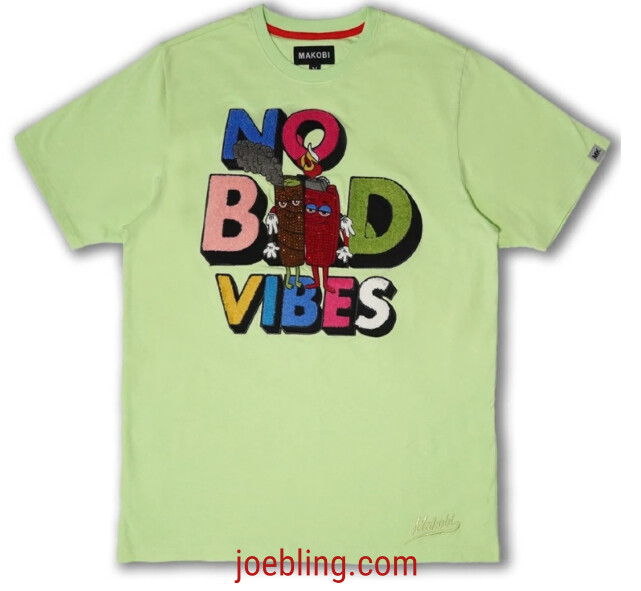 FASHION TEE - NO BAD VIBES