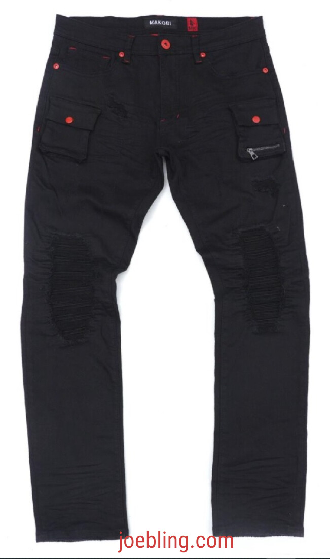URBAN DENIM - CARGO SHREDDED