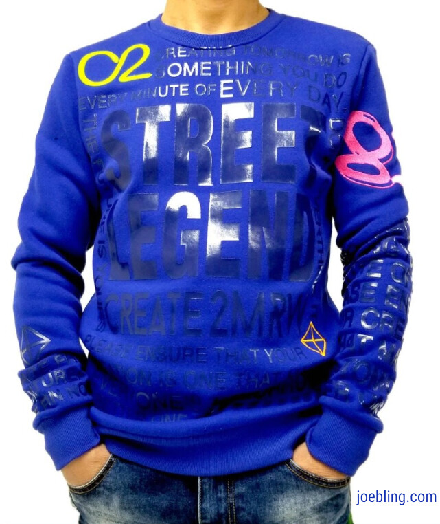 FASHION CREW NECK - STREET LEGEND