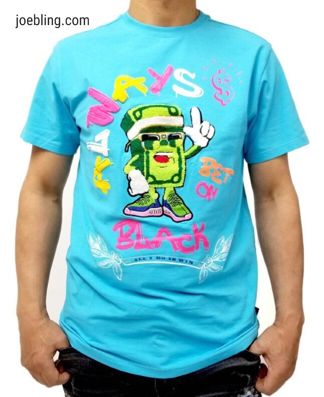 FASHION TEE - ALWAYS BET ON BLACK