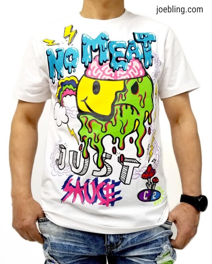 FASHION TEE - NO MEAT JUST SAUCE