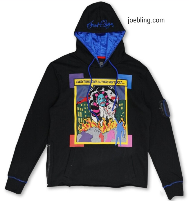 FASHION HOODIE - EVERYTHING THAT GLITTERS AIN&#39;T GOLD