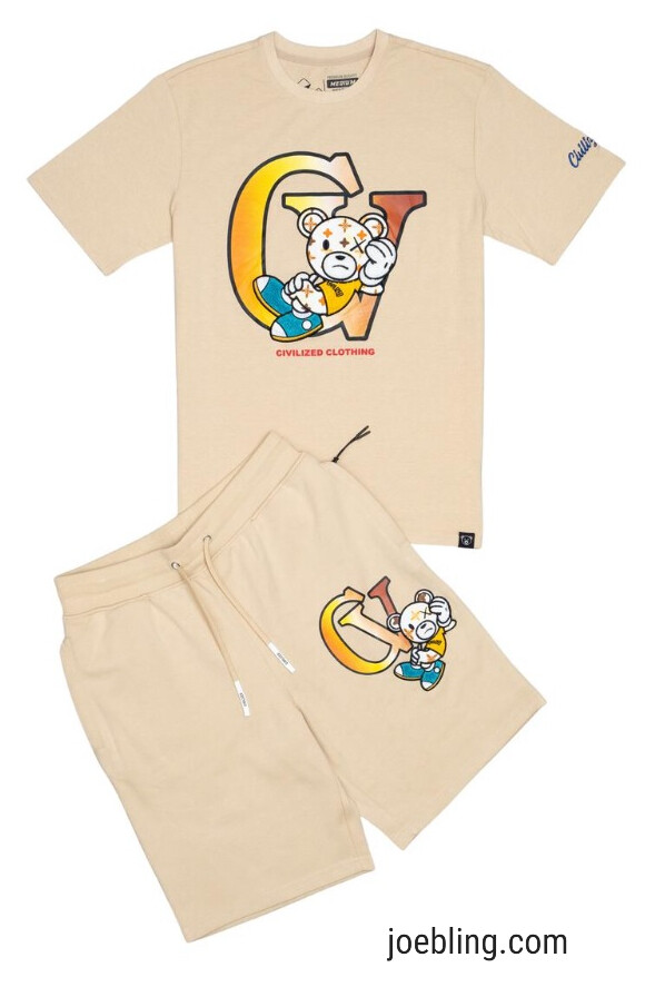 URBAN SHORT SET - BORED TEDDIE