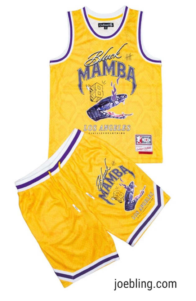 URBAN SHORT SET - BLACK MAMBA