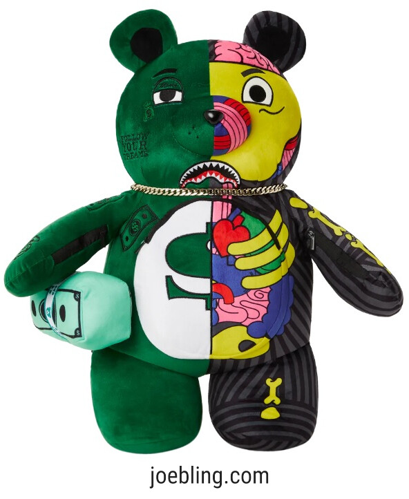 TEDDYBEAR BACKPACK - YOUNG X-RAY MONEYBEAR