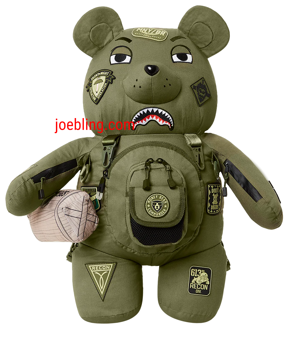 TEDDYBEAR BACKPACK - SPEC OPS FULL THROTTLE MONEYBEAR
