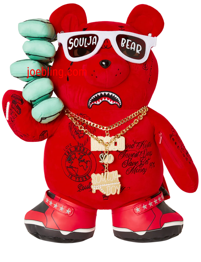 TEDDYBEAR BACKPACK - SOULJA BEAR
