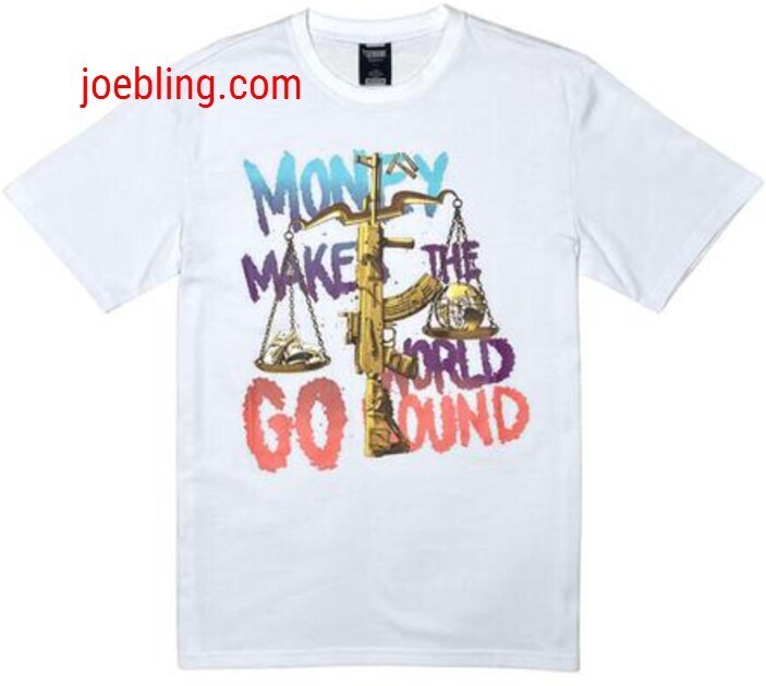 URBAN TEE - MONEY MAKES THE WORLD GO ROUND