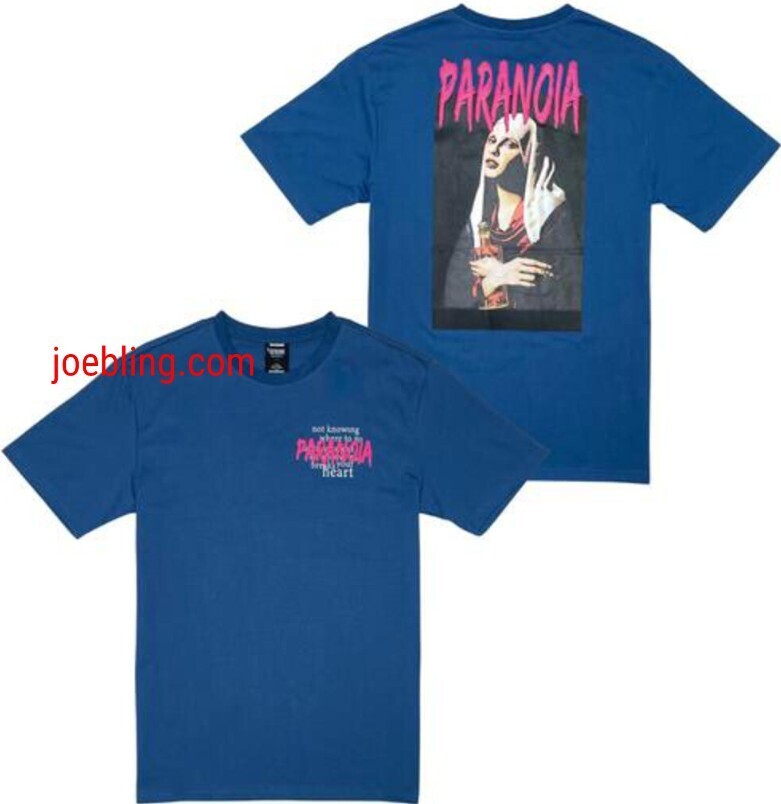 URBAN TEE - BLUE PARANOIA