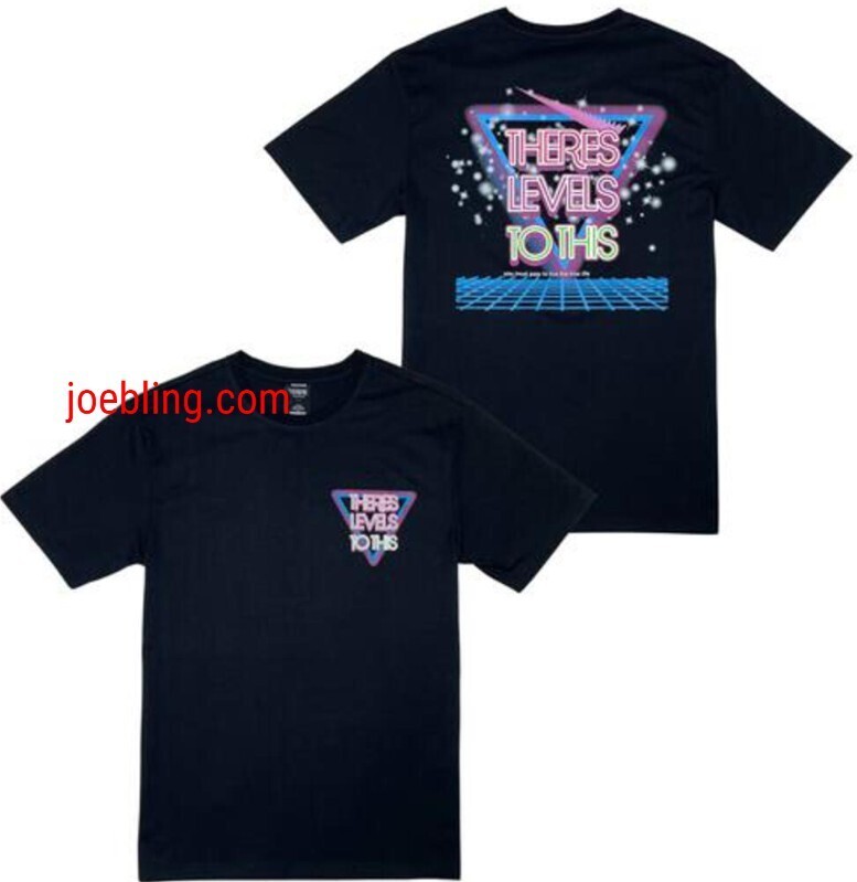 URBAN TEE - BLACK THERE&#39;S LEVELS TO THIS