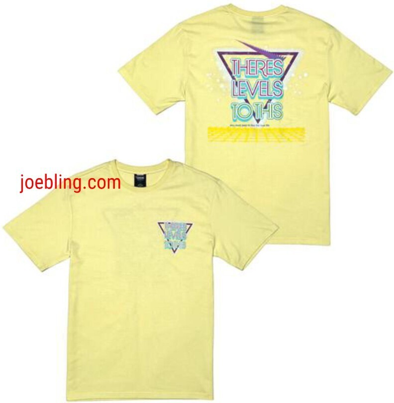 URBAN TEE - YELLOW THERE&#39;S LEVELS TO THIS