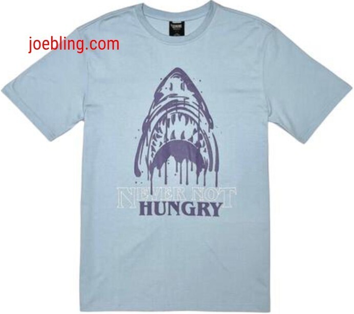 URBAN TEE - BLUE NEVER NOT HUNGRY
