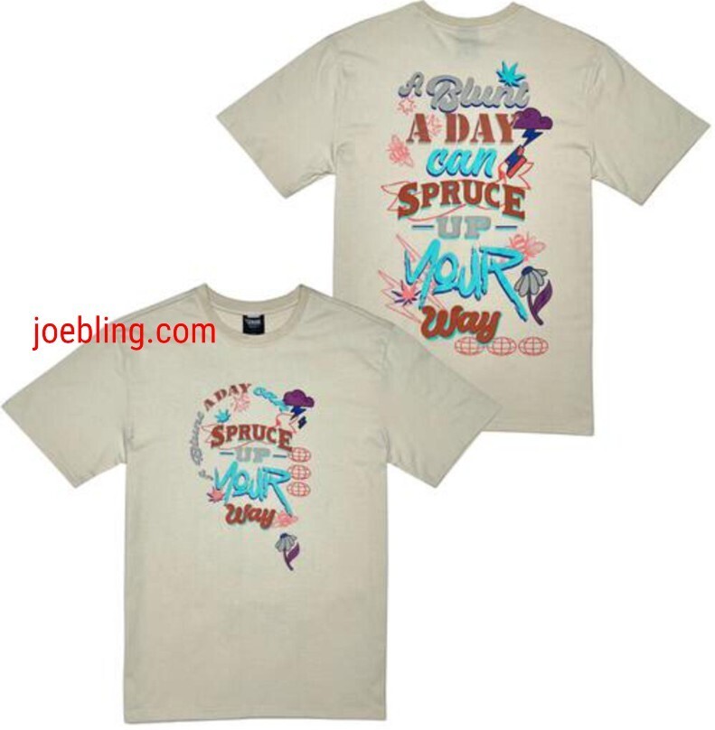 URBAN TEE - GREY SPRUCE UP YOUR DAY