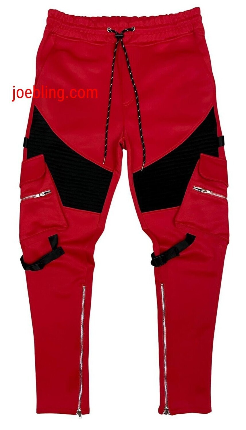 URBAN JOGGER - RED BLACK CARGO