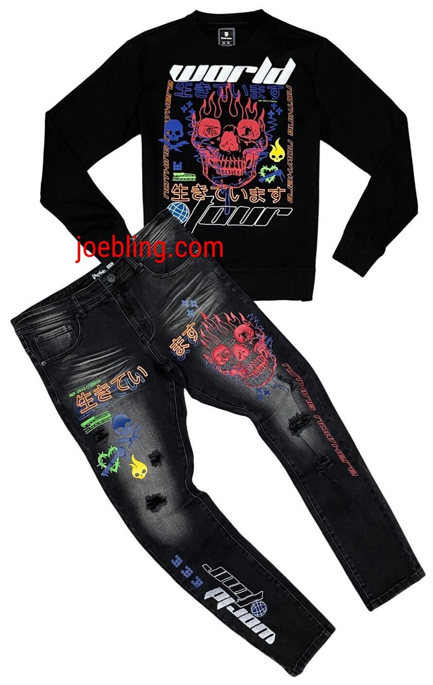 URBAN JEANS - WORLD TOUR BLACK
