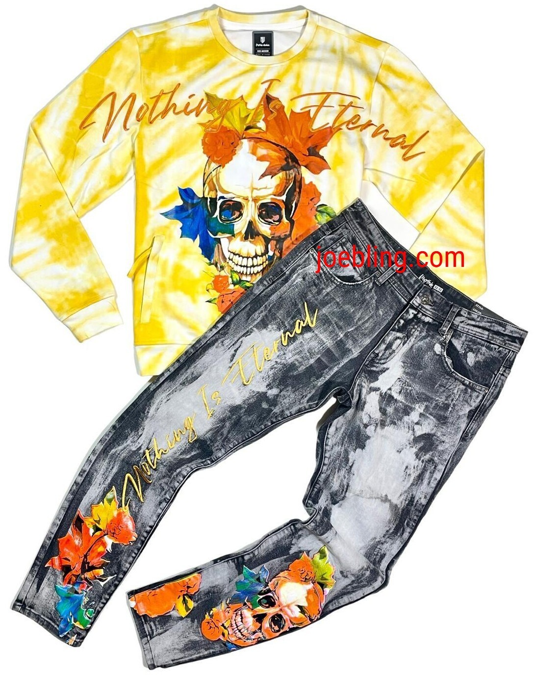 URBAN JEANS - NOTHING IS ETERNAL YELLOW
