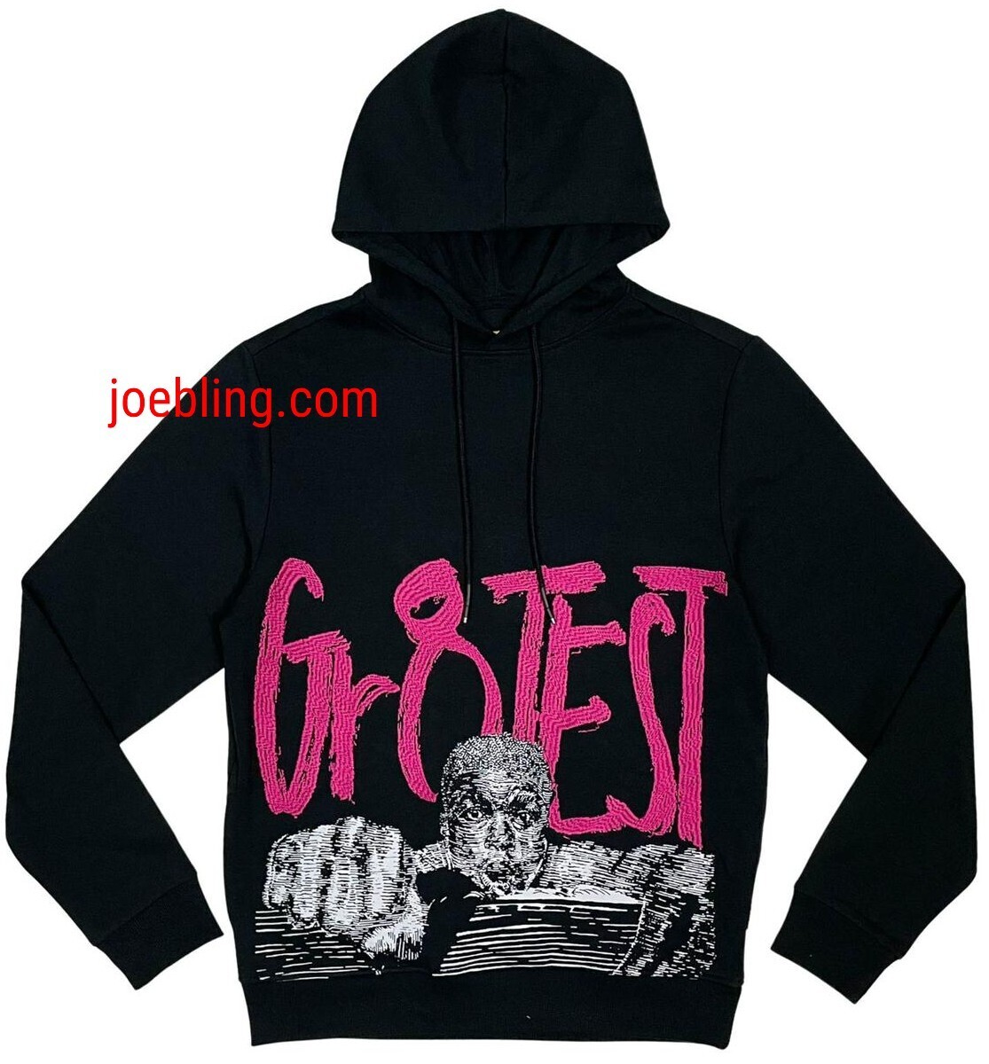 URBAN HOODIE - GR8TEST BLACK