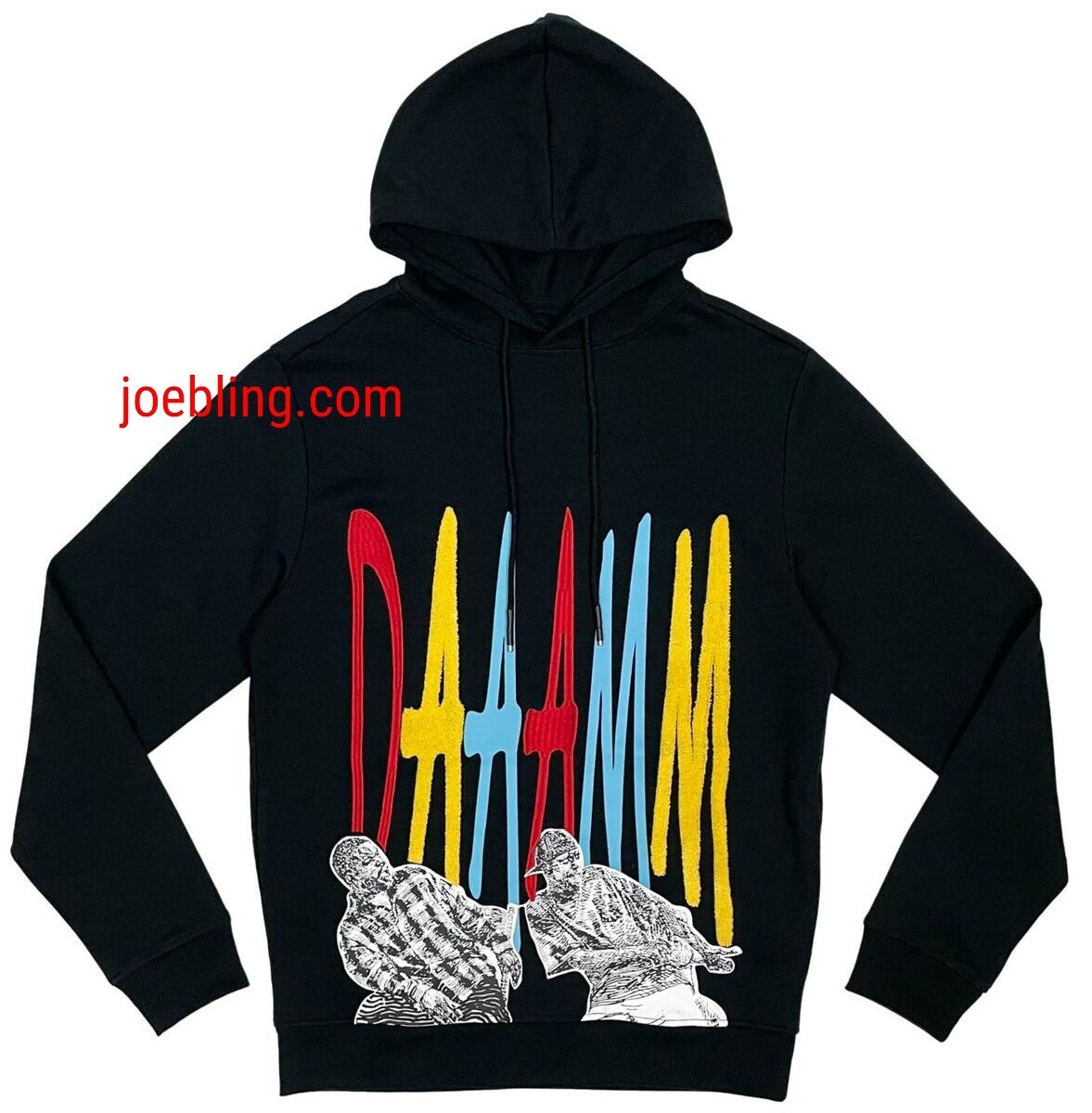 URBAN HOODIE - DAAAMM BLACK
