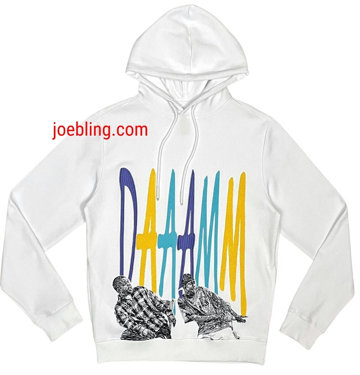 URBAN HOODIE - DAAAMM WHITE