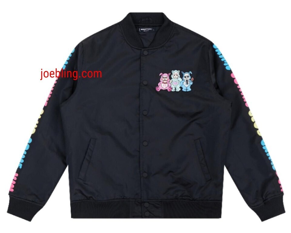 URBAN JACKET - SATIN CRIME JUNKIE CLUB BLACK
