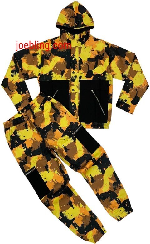 FASHION CAMO SET YELLOW