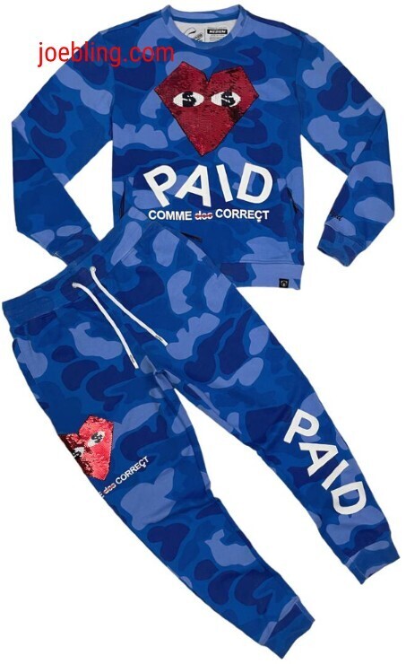 URBAN JOGGER SET - PAID BLUE