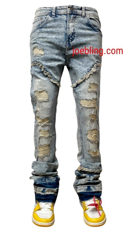 URBAN DENIM - FLARE STACKED JEAN