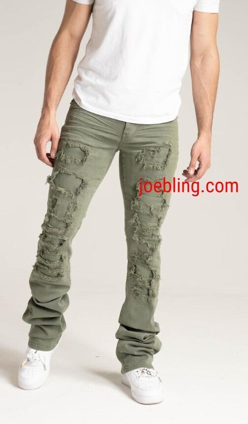 URBAN DENIM - FLARE SUPER STACKED JEAN