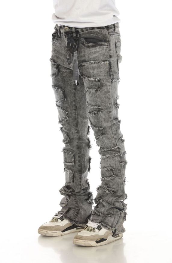 Acid Wash SNK Stacked Flare