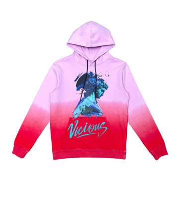 GOD OF WAR HEAVY F. TERRY OMBRE PULLOVER