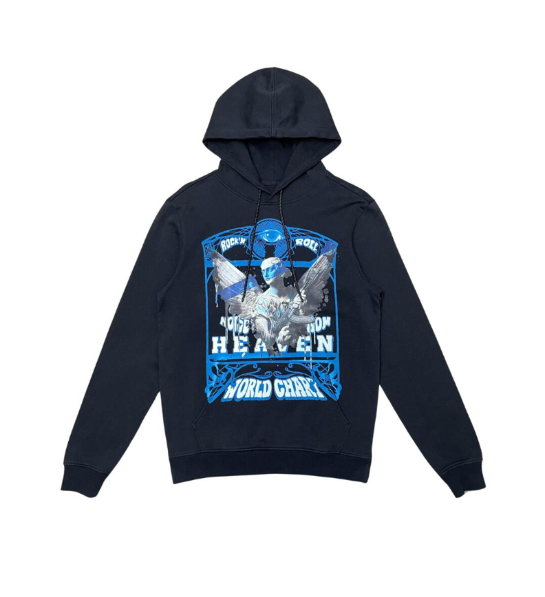 HEAVEN&#39;S SOLIDERS HEAVY F. TERRY PULLOVER HOODIE