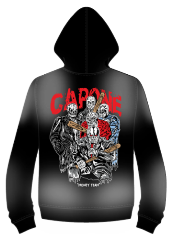 CAPONE ZIP DOWN HOODIE