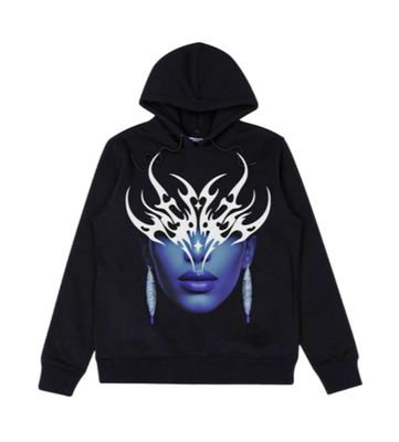 QUEEN HOODIE BLACK
