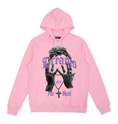 REAL DREAMS HOODIE PINK
